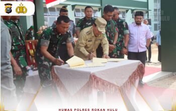 Penyerahan Gedung Makodim Dari Pemerintah Kabupaten Rokan Hulu Kepada Korem 031/Wira Bima