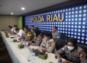 Wakapolda Riau Pimpin Rapat Analisis dan Evaluasi Ketahanan Pangan di Polda Riau
