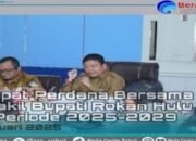 Pasca Dilantik, Wakil Bupati Rohul Gelar Rapat Dinas Perdana