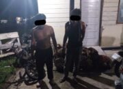 Polsek Singingi Amankan Dua Pelaku Pencurian Buah Kelapa Sawit di Desa Sungai Bawang