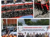 Polda Riau Musnahkan Barang Bukti Narkoba, Miras, dan Knalpot Tidak Standar Hasil KRYD Jelang Ramadhan 1446 H