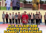 Plt. Kajari SBB Pimpin Apel Sore, Apresiasi Kinerja dan Sambut Bulan Suci Ramadhan