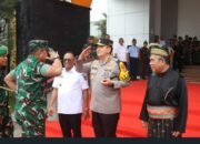 Kapolda Riau irjen Iqbal Sambut Kedatangan Pangdam I/BB Mayjen TNI Rio Firdianto