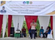 Kades Sontang Rela Rogoh Kocek Pribadi Bangun Gedung Pendidikan, Pemkab Rohul Angkat Topi