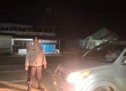 Polsek Hulu Kuantan Patroli KRYD Operasi Tertib Ramadhan Untuk Mencegah Curat, Curas, dan Curanmor