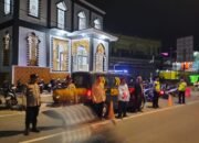 Hadirkan Rasa Aman Saat Sholat, Polsek Tualang Lakukan Pengamanan Tarawih