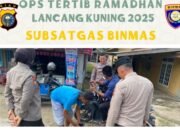 Subsatgas Binmas Polres Kuansing Lakukan Sambang dan Himbauan Harkamtibmas Terkait Ops Tertib Ramadhan 2025
