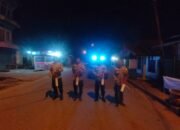 TRLK-25 – Polsek Rambah Gelar Patroli Sahur, Masyarakat Apresiasi Kehadiran Polisi Di Bulan Ramadhan
