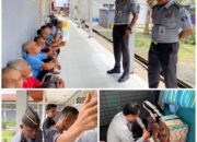 Laksanakan Akselerasi Menteri Imigrasi dan Pemasyarakatan , Lapas Selatpanjang Rutin Laksanakan Penggeledahan dan Razia Blok Hunian