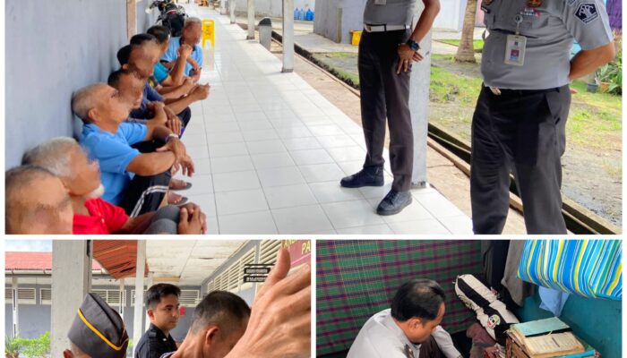 Laksanakan Akselerasi Menteri Imigrasi dan Pemasyarakatan , Lapas Selatpanjang Rutin Laksanakan Penggeledahan dan Razia Blok Hunian
