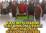 Cegah Konflik Sosial di Wilayah Kodim 1513/SBB, Kasi Intel Kejari SBB Hadiri Binkom Bersama Forkopimda