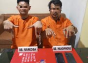 Sat Resnarkoba Polres Kampar Ciduk Dua Pengedar Sabu di Rumbio, 3,86 Gram Sabu Diamankan!