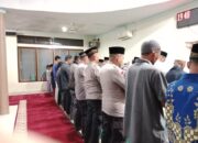 Polsek Perhentian Raja Gelar Safari Tarawih Keliling, Jaga Keamanan dan Silaturahmi di Masjid Nurul Iman
