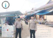 Polsek Singingi Amankan Pasar Ramadhan Dalam Rangka KRYD Jelang Operasi Ketupat Lancang Kuning 2025