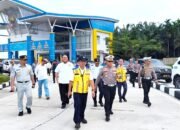 “Pastikan Mudik Aman! Kombes Taufiq Lukman Pimpin Pengecekan Ketat Kendaraan di UPPKB Tenayan Raya”