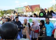 Aksi Damai Paguyuban Mitra Sunda Riau: Dukungan untuk TNI dan Berbagi Takjil di Kota Pekanbaru