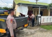 Sat Samapta Polres Kuansing Patroli Rumah Kosong Untuk Antisipasi Kejahatan Saat Mudik Lebaran