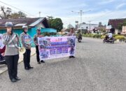 Sat Lantas Polres Rohul Gencarkan Penling, Ajak Masyarakat Tertib Berlalu Lintas Dan Cegah Gangguan Kamtibmas
