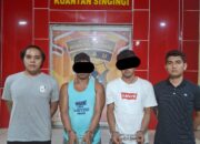 Sat Res Narkoba Polres Kuansing Ungkap Peredaran Shabu di Desa Jake, Dua Pengedar Diamankan