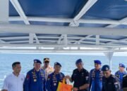 Jaga Perairan Perbatasan, Polairud Polda Riau dan Polis Marin Malaysia Bertemu di Laut