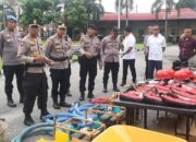 Kapolres Kampar Cek Kesiapan Alat Karhutla, Siap Tangani Bencana Kebakaran Hutan dan Lahan, Ajak Masyarakat Jaga Hutan dan Alam