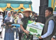 Danrem 031/WB Tinjau Oplah, Tanam Padi Serentak, dan Resmikan Koramil 15/Kuala Kampar