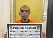 Polres Kampar Ringkus Pelaku Pencabulan dan Persetubuhan Anak Dibawah Umur, Tersangka Dikenal Dekat Korban