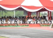 Sinergi Nasional Hadapi Karhutla: Pangdam I/BB dan Danrem 031/WB Dampingi Menko Polhukam Pimpin Apel Kesiapsiagaan Riau