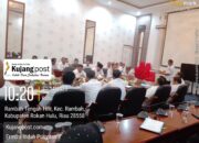 Pimpin Rakor, Bupati Anton Fokus pada Pembebasan dan Perlindungan Lahan Pertanian