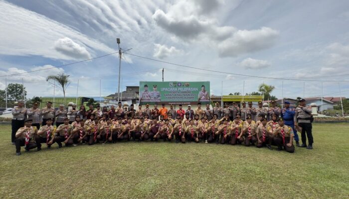 Dukung Pencegahan Karhutla, Pemkab Pelalawan Lepas Kontingen ke Jambore