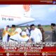 Bupati Anton Lepas JCH pada Penerbangan Ke-3 di Bandara Tuanku Tambusai Pasir Pengaraian