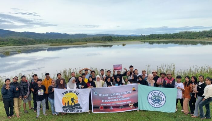 Komunitas Pemuda-Pemudi Gelar Camping Ceria, Nikmati Alam dan Keindahan Bendungan Menaming