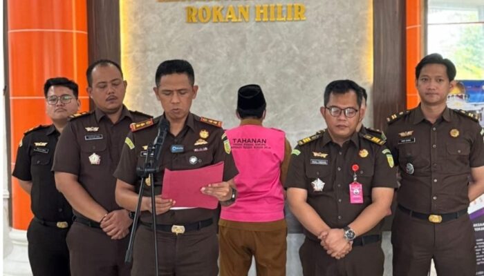 Proyek Rehabilitasi SMPN 4 Panipahan Bermasalah, Kejari Rohil Tahan PPTK
