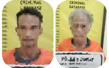 Respon Cepat Polsek Sungai Sembilan, Dua Penebang Liar Diciduk di Kawasan Hutan Dumai