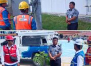 Pemeriksaan Jaringan Listrik oleh PLN Rumbai pada Lapas Narkotika Rumbai