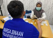 Puskesmas Rambah adakan Skrining PTM, Kesehatan Jiwa, serta Mobile VCT di Lapas Pasir Pangaraian