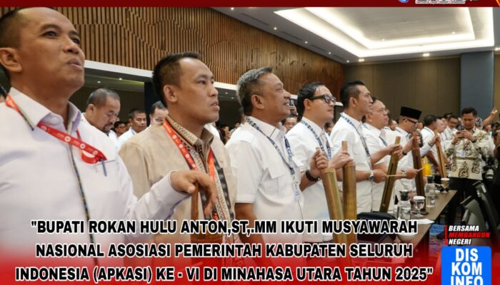 Bupati Rohul Anton,ST,MM Ucapakan Selamat Kepada Bupati Lahat Nahkodai Apkasi 2025-2030