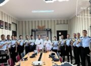 Kakanwil Ditjenpas Riau Berikan Penguatan Kepada Taruna Tingkat I Poltekpin dalam Kegiatan Orientasi Lapangan