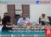Pemkab Rohul Undang KPKNL Pekanbaru Berikan Penilaian Kerjasama Pengembangan Wisata Hapanasan