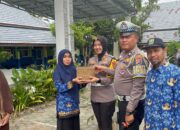 Police Goes to School: Kasat Lantas Kampar Ajak Pelajar Tertib Lalu Lintas dan Peduli Lingkungan