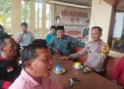 Jumat Curhat, Polsek Tambusai Utara Jalin Silaturahmi dengan Perangkat Desa Rantau Sakti