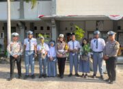 Satlantas Polres Kampar Sosialisasikan Keselamatan Berlalu Lintas dan Peduli Lingkungan di SMAN 1 Bangkinang