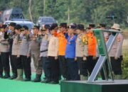 Wakapolda Riau Turun Langsung Pimpin Apel Karhutla di Rohul