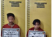 Aksi Cepat Tim Resmob! Pelaku Pencurian Toko Perhiasan Bangkinang Dibekuk, Barang Bukti Ditemukan!