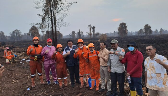 Dompet Dhuafa Riau Bantu Warga Hadapi Karhutla Meluas di Rokan Hilir