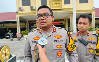 Ancaman Penjara 15 Tahun, Kapolres Kampar Himbau Masyarakat Tidak Bakar Lahan