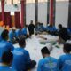 Warga Binaan Lapas Pekanbaru Dilatih Buat Sepatu
