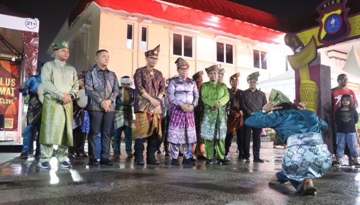 Warisan Budaya Tanah Melayu Tampil Memukau di Panggung Polres Dumai