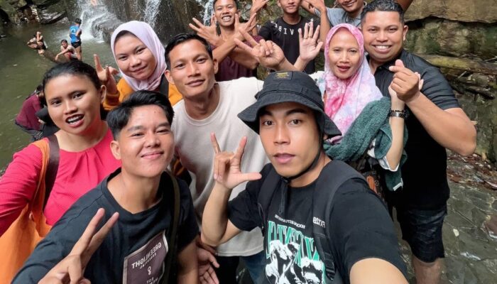 MTMA Rohul Taklukkan Pesona Air Terjun Guruh Gemurai di Kuantan Mudik