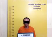Laptop Raib di Danau Sati, Polsek Rambah Samo Bergerak Cepat! Pelaku Pencurian Berhasil Diringkus Kurang dari 24 Jam